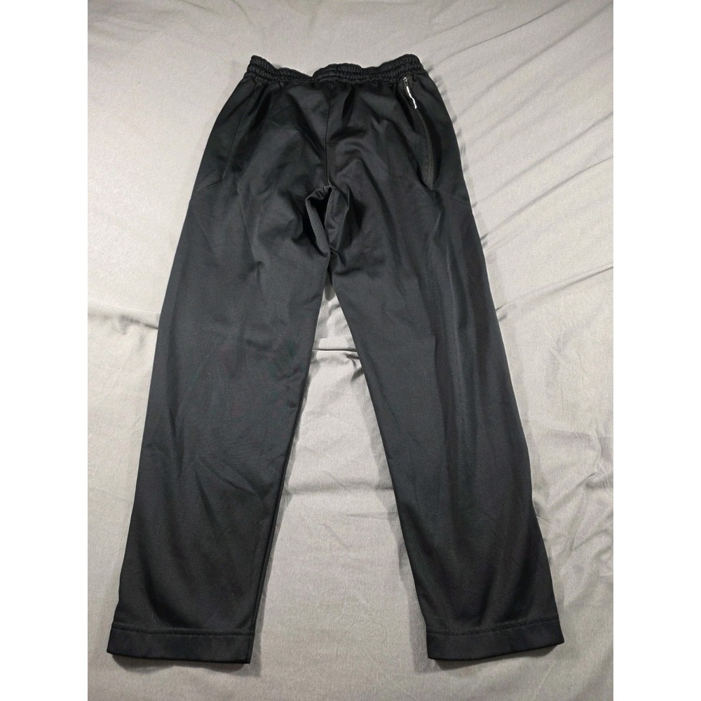 Nike Therma HBR Fleece Pants Men's Medium Black Swoosh Logo Pockets‎ Drawstring - Picture 9 of 9